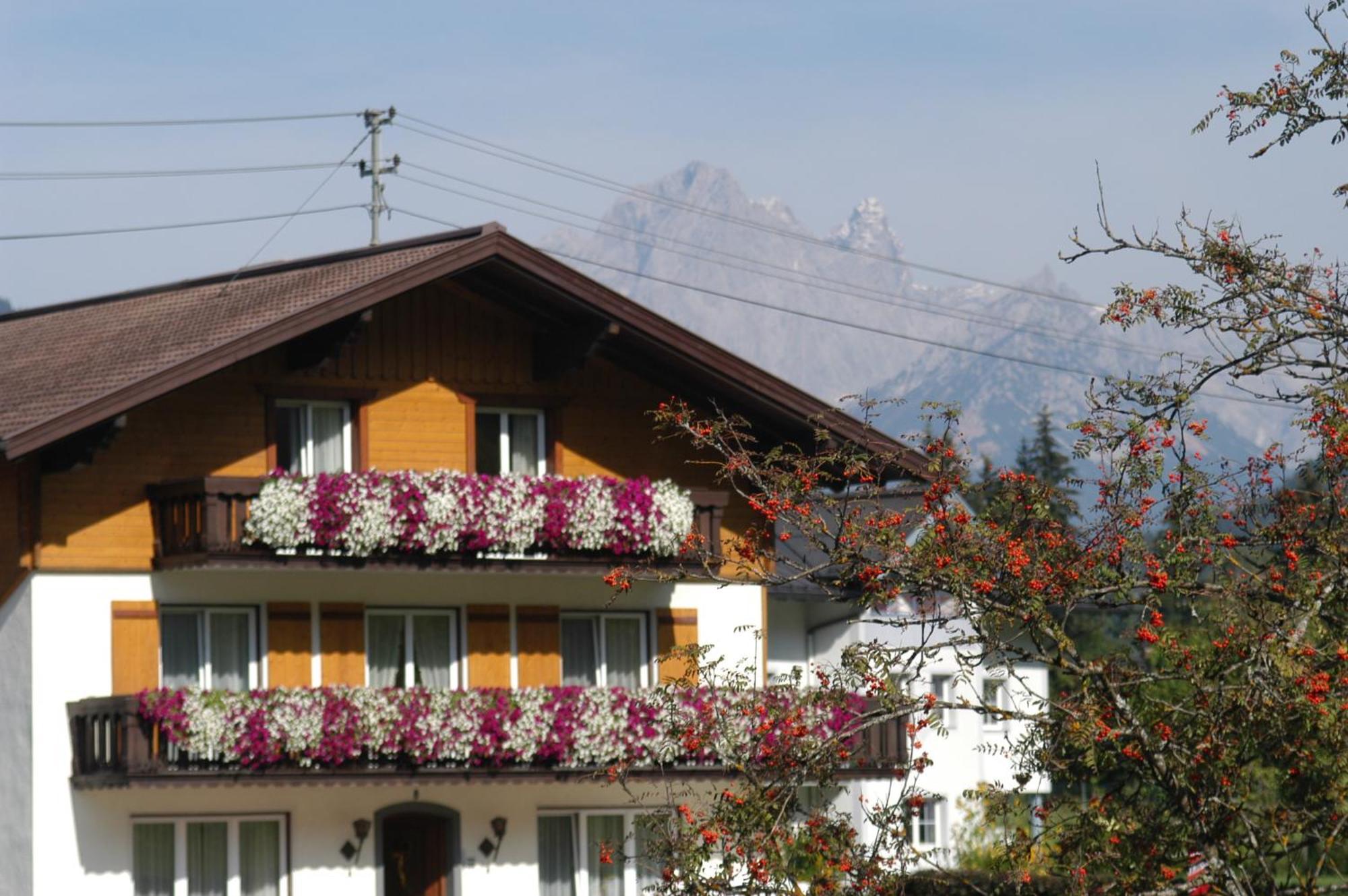 Haus Dachstein Schnitzer Otel Eben Im Pongau Dış mekan fotoğraf
